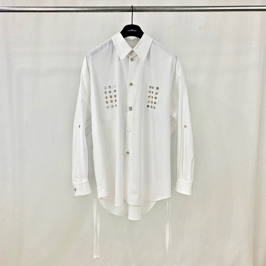 SYU.HOMME/FEMM  Door Long sleeve shirts type Plain