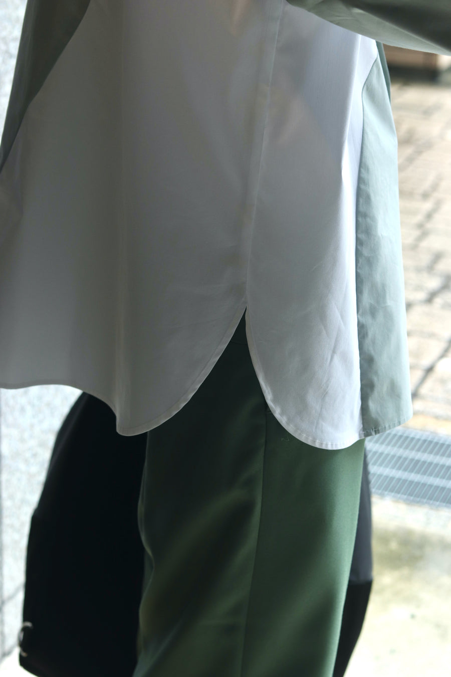 soe  3CC Shirt Collaborated With Pre_ (WHITE/GREEN/PINK)