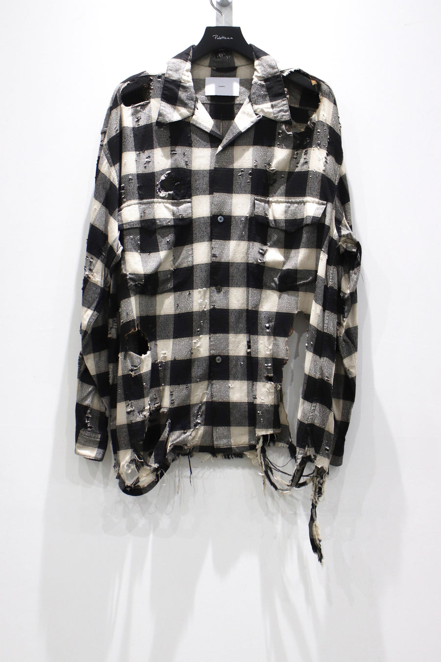 SUGARHILL  BURNT OMBRE PLAID BLOUSE(SAND IVORY)