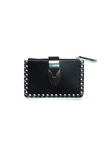 TOGA VIRILIS  Leather wallet studs small