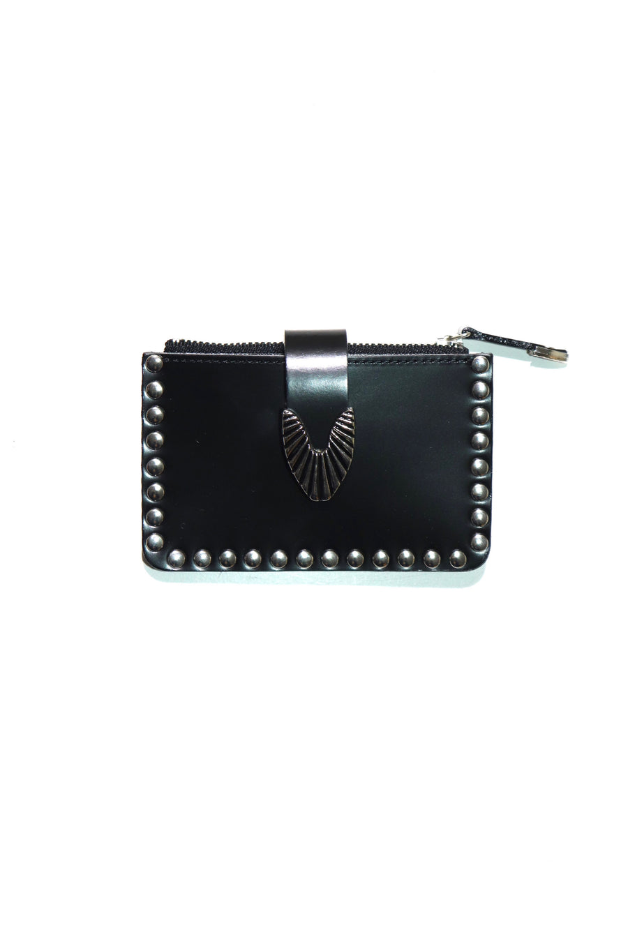 TOGA Virilis (Toga Villilis) 23ss Leather Wallet Studs SMALL Mail