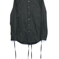 トップス SOSHIOTSUKI kimono breasted shirts SOSHIOTSUKI's THE KIMONO BREASTED SHIRT BLACK mail order | Palette