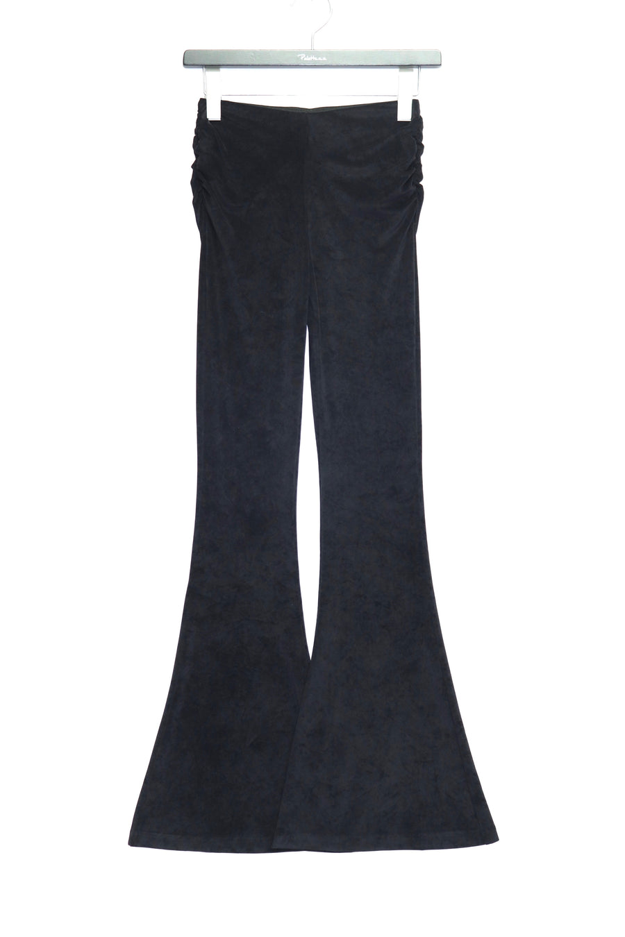 FETICO  FLARED VELOUR TROUSERS