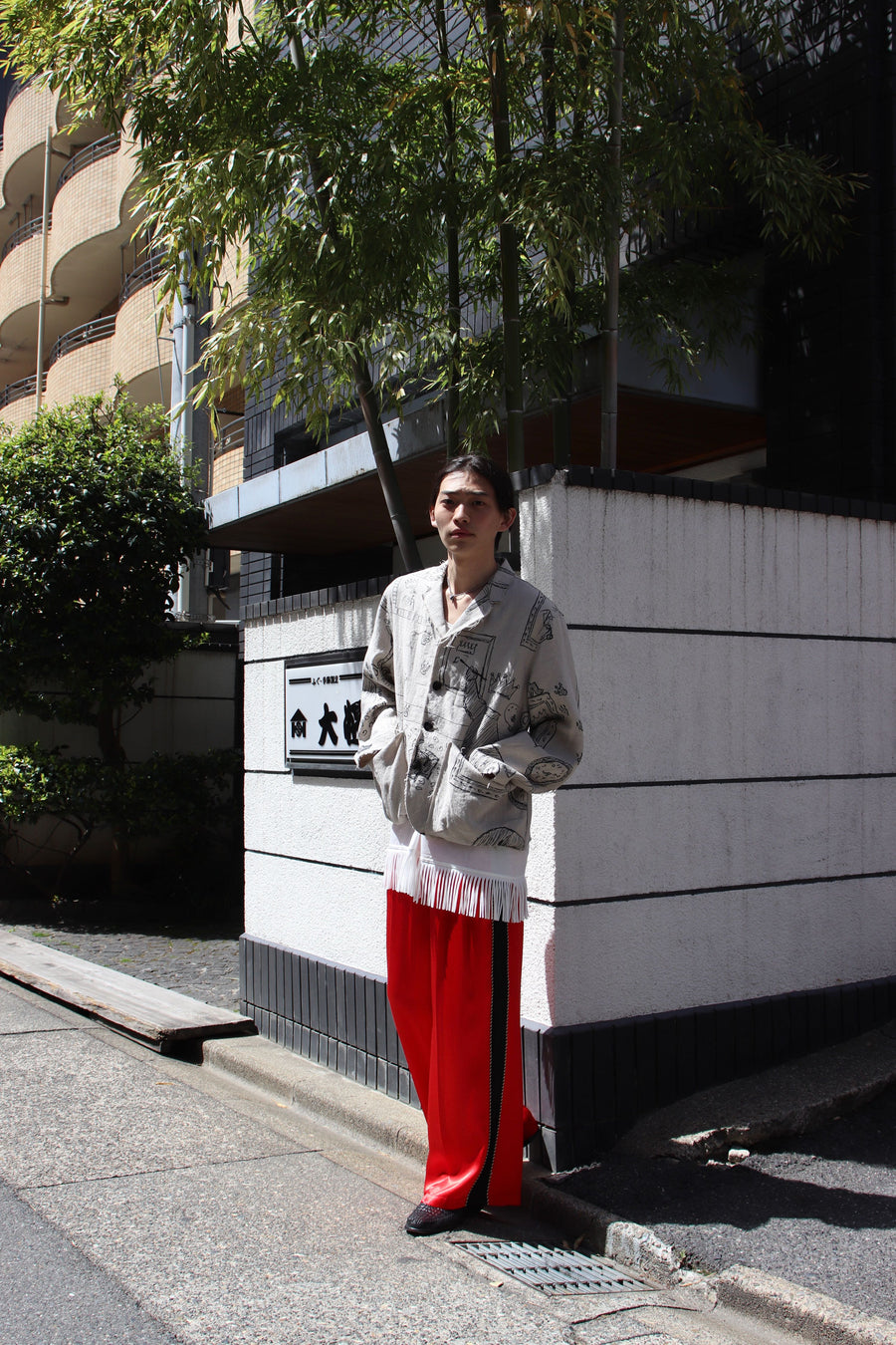 MASU(エムエーエスユー)のSUKA PANTS RED(パンツ)の通販｜PALETTE art