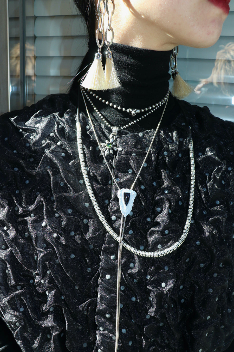 TOGA VIRILIS(トーガ ビリリース)のMetal bangle & necklace setの通販 