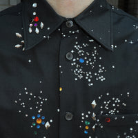 MASU(エムエーエスユー)のGALAXY SHORT SLEEVE SHIRT BLACKの通販