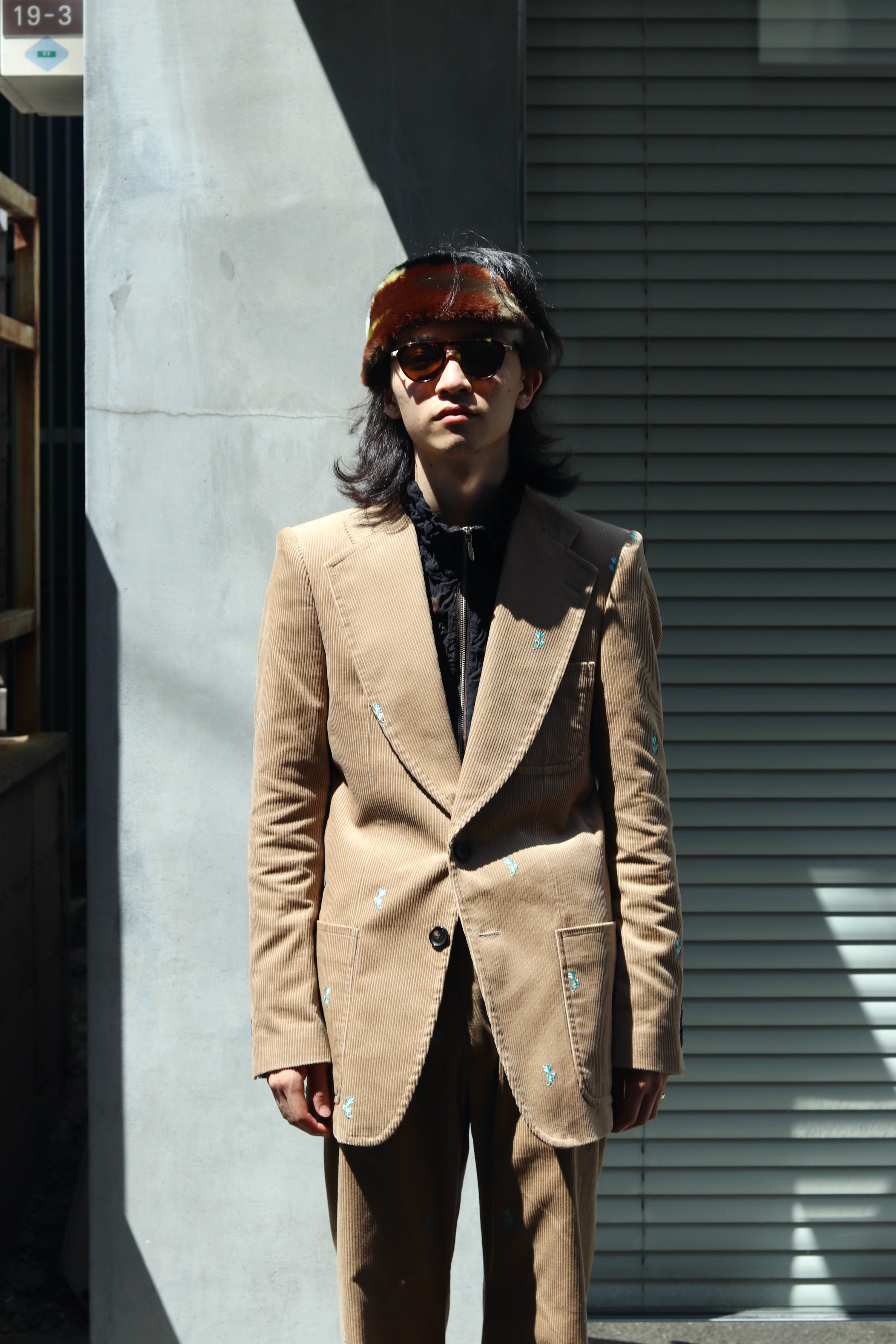 MASU(エムエーエスユー)のWIDE LAPEL TAILORED JACKET BEIGEの通販｜PALETTE art  aliveのオンラインショップ – PALETTE art alive ONLINE STORE