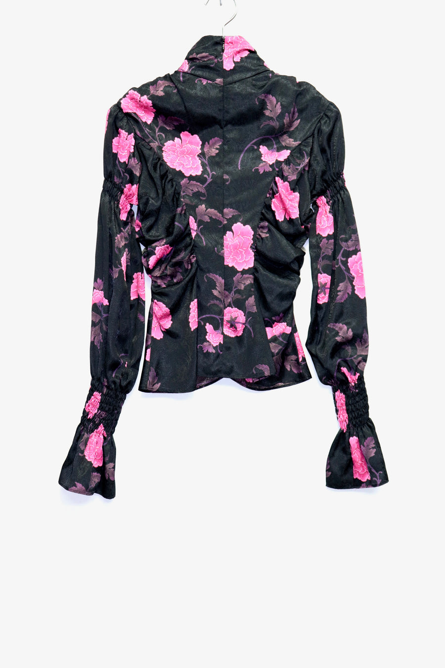 FETICO(フェティコ)のFloral Print Gathered Blouseの通販｜PALETTE
