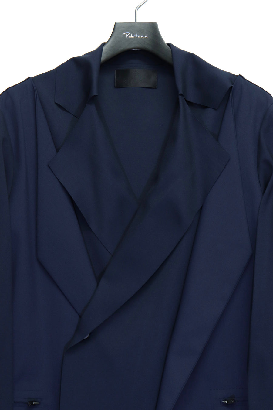 KONYA  Long Shirt Coat(NAVY)