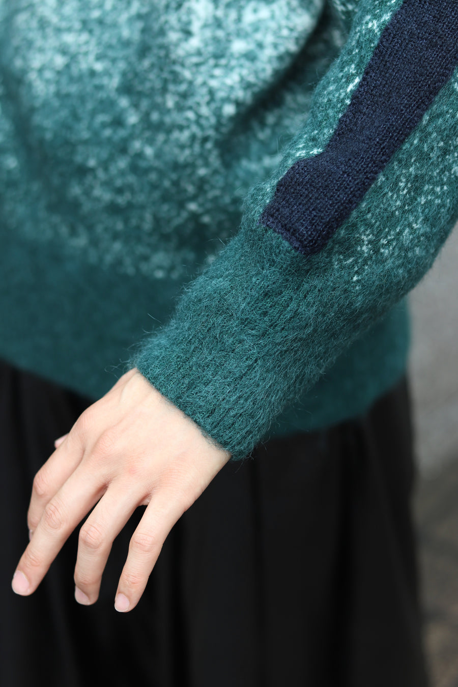 TOGA VIRILIS  Gradation knit pullover(OFF)