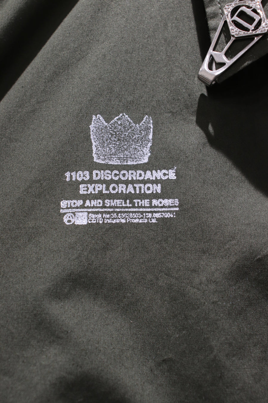 Children of the discordance  OVERSIZED STAMPED SHIRT