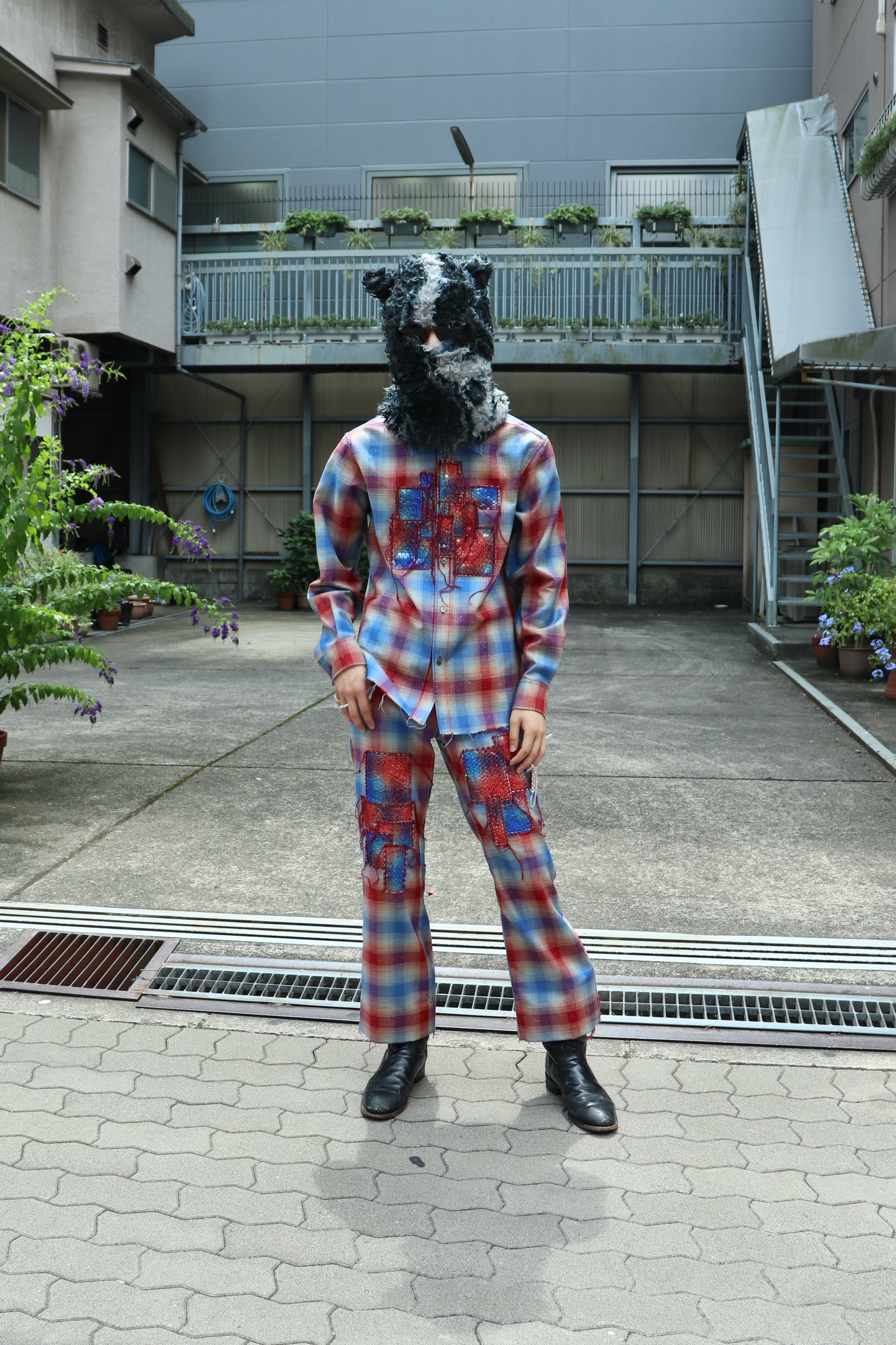 MASU MONSTER MASK BLACK バラクラバ MASU(エムエーエスユー)のMONSTER MASK BLACKの通販｜PALETTE art