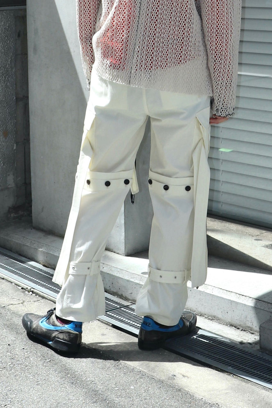 SOSHIOTSUKI  AUTO MECHANICS CARGO PANTS(OFF WHITE)