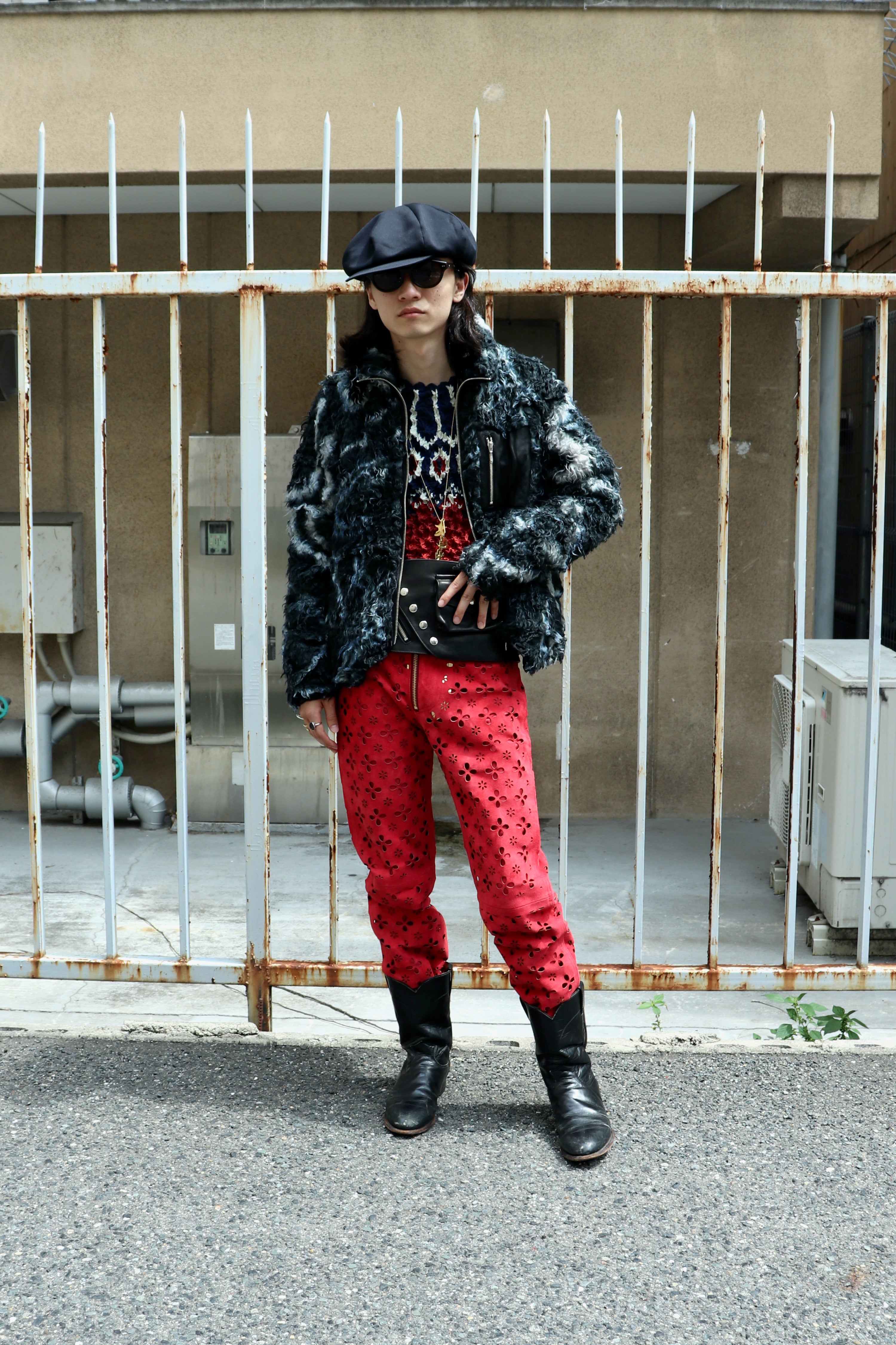 MASU(エムエーエスユー)のPOPCORN NORDIC SWEATER REDの通販｜PALETTE