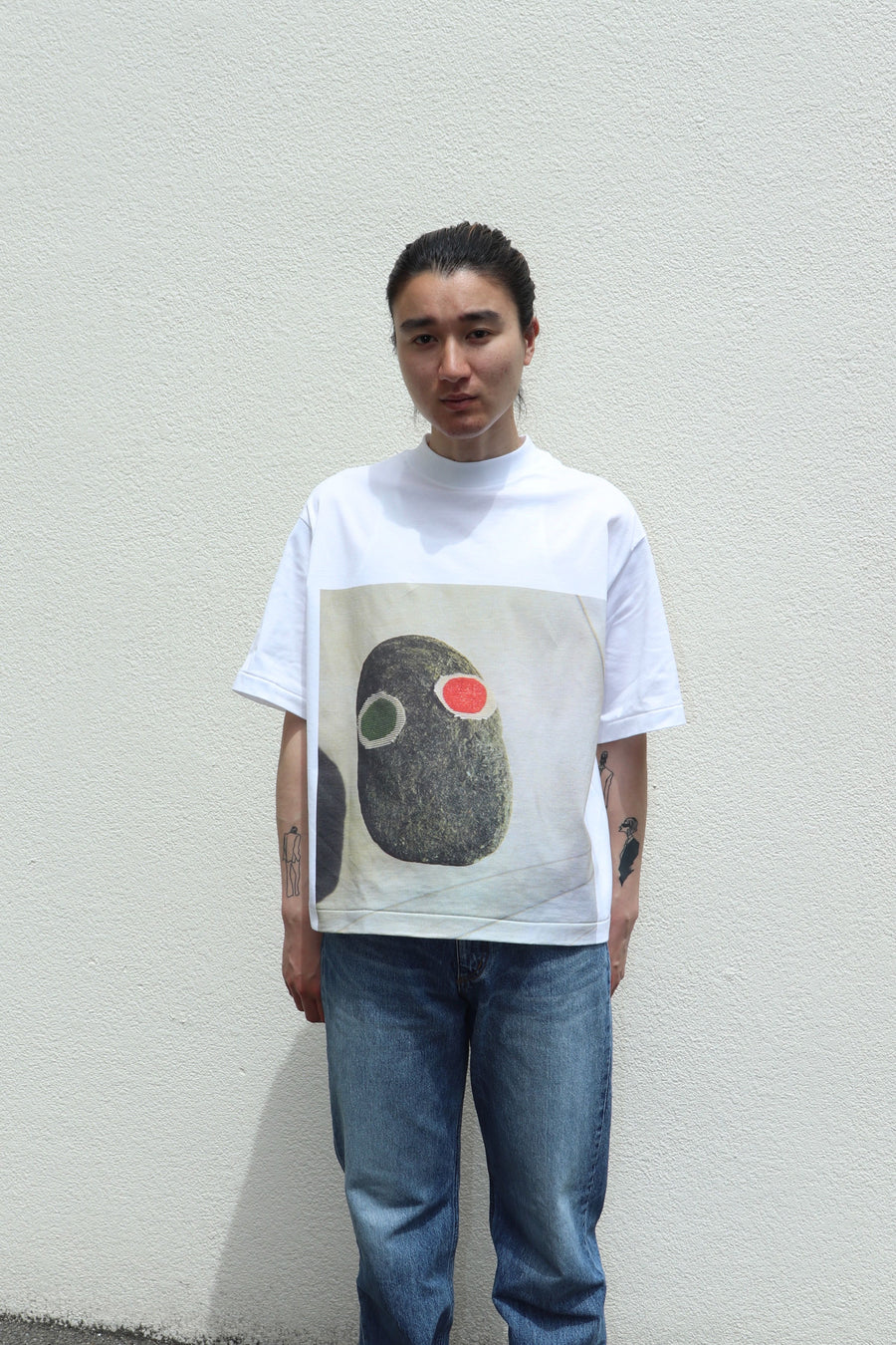 TOGA VIRILIS  Print T-shirt YAMAZAWA SP(WHITE)