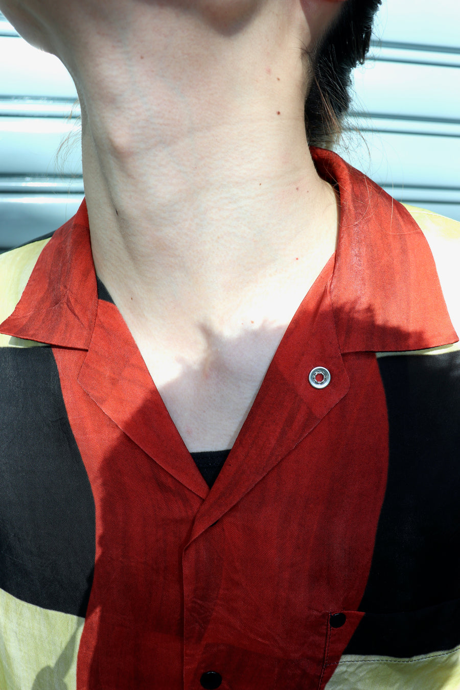 TOGA VIRILIS  Inner print shirt(RED)
