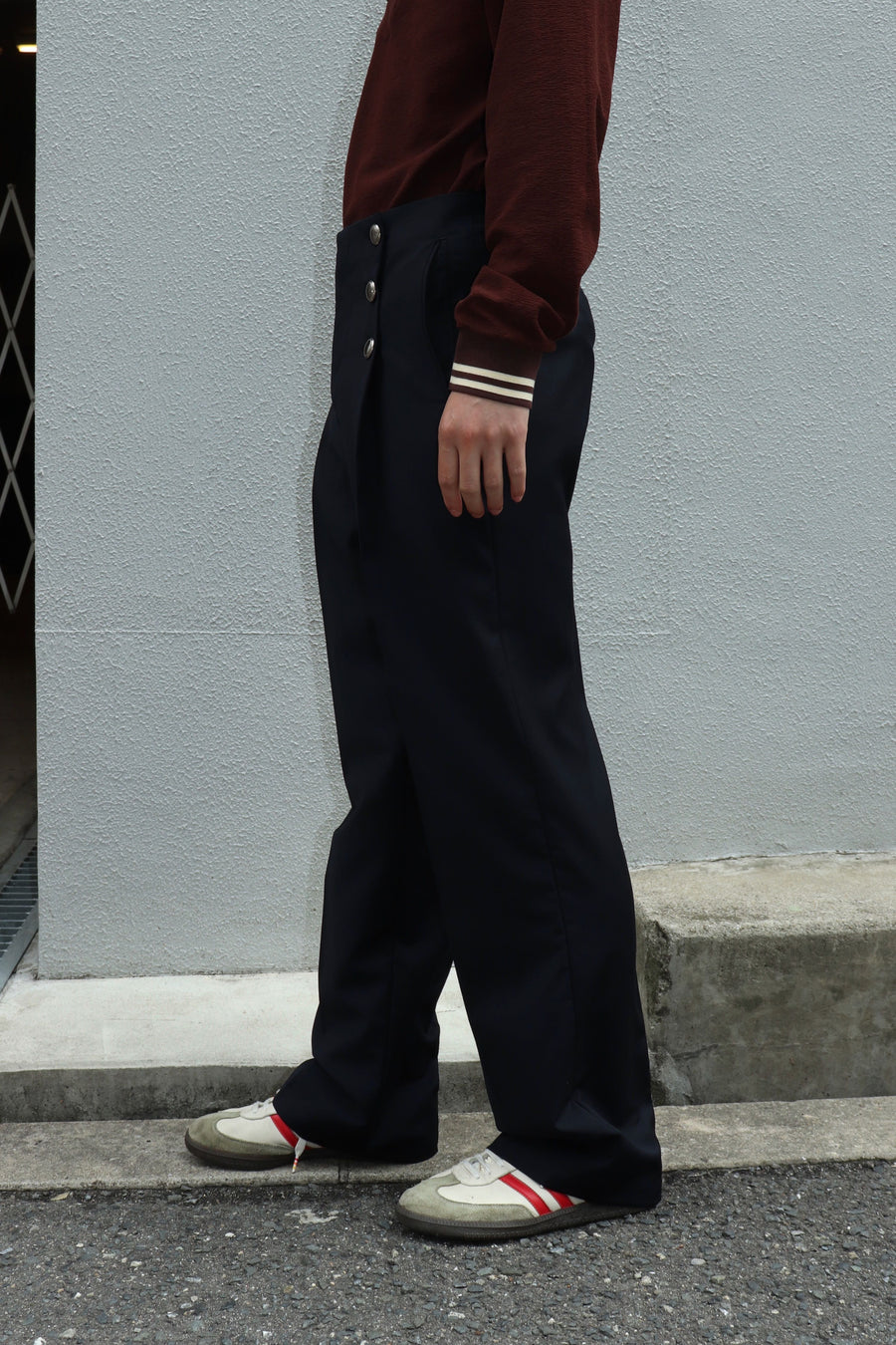 LITTLEBIG  Sailor Trousers(Navy)