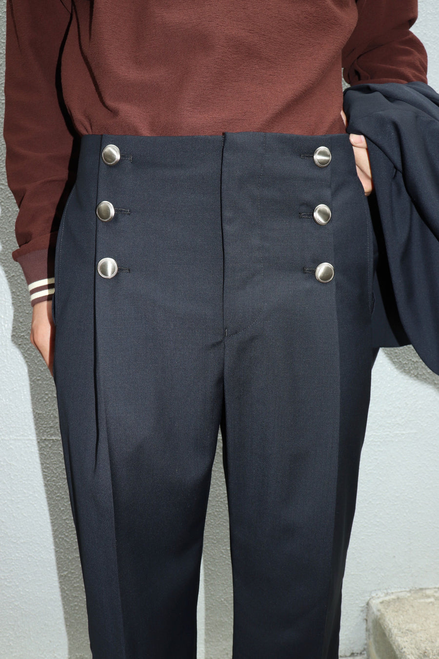 LITTLEBIG  Sailor Trousers(Navy)