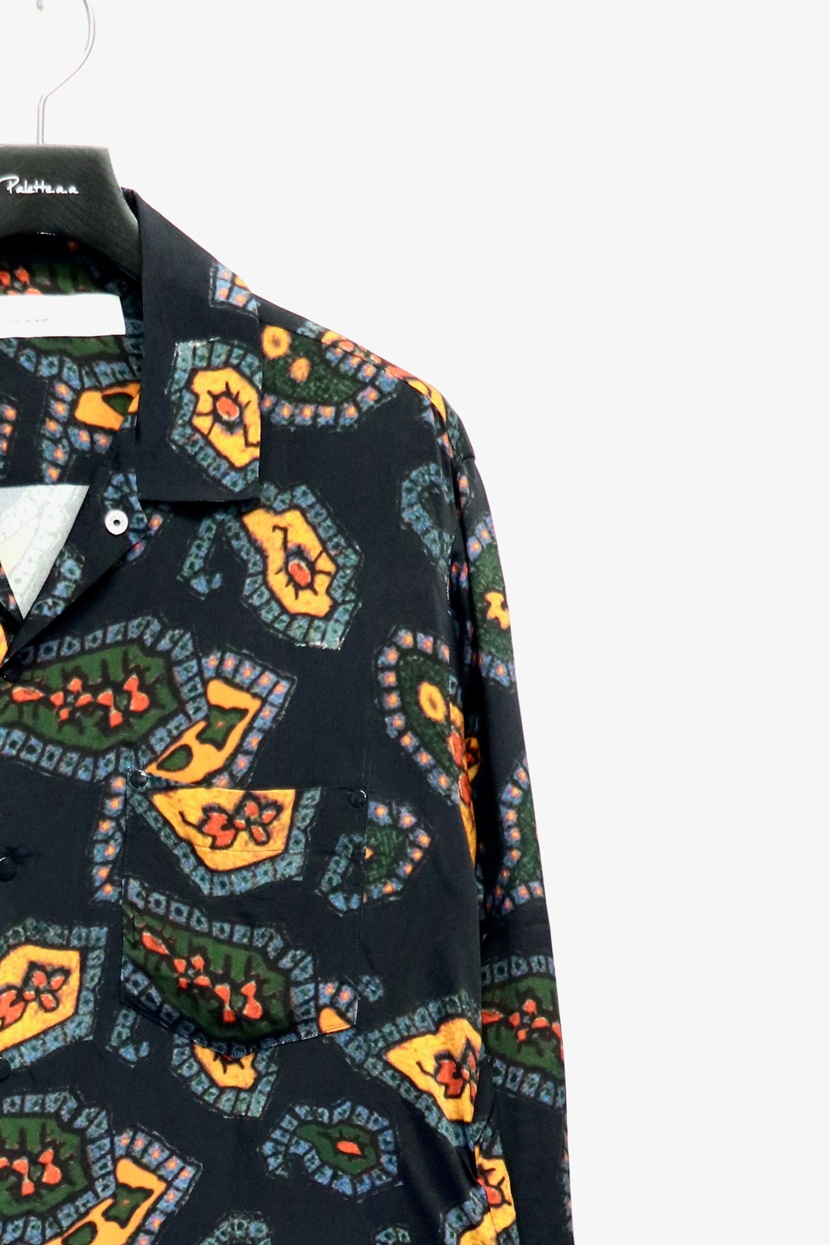 TOGA VIRILIS(トーガ ビリリース)のInner print shirt NAVYの通販