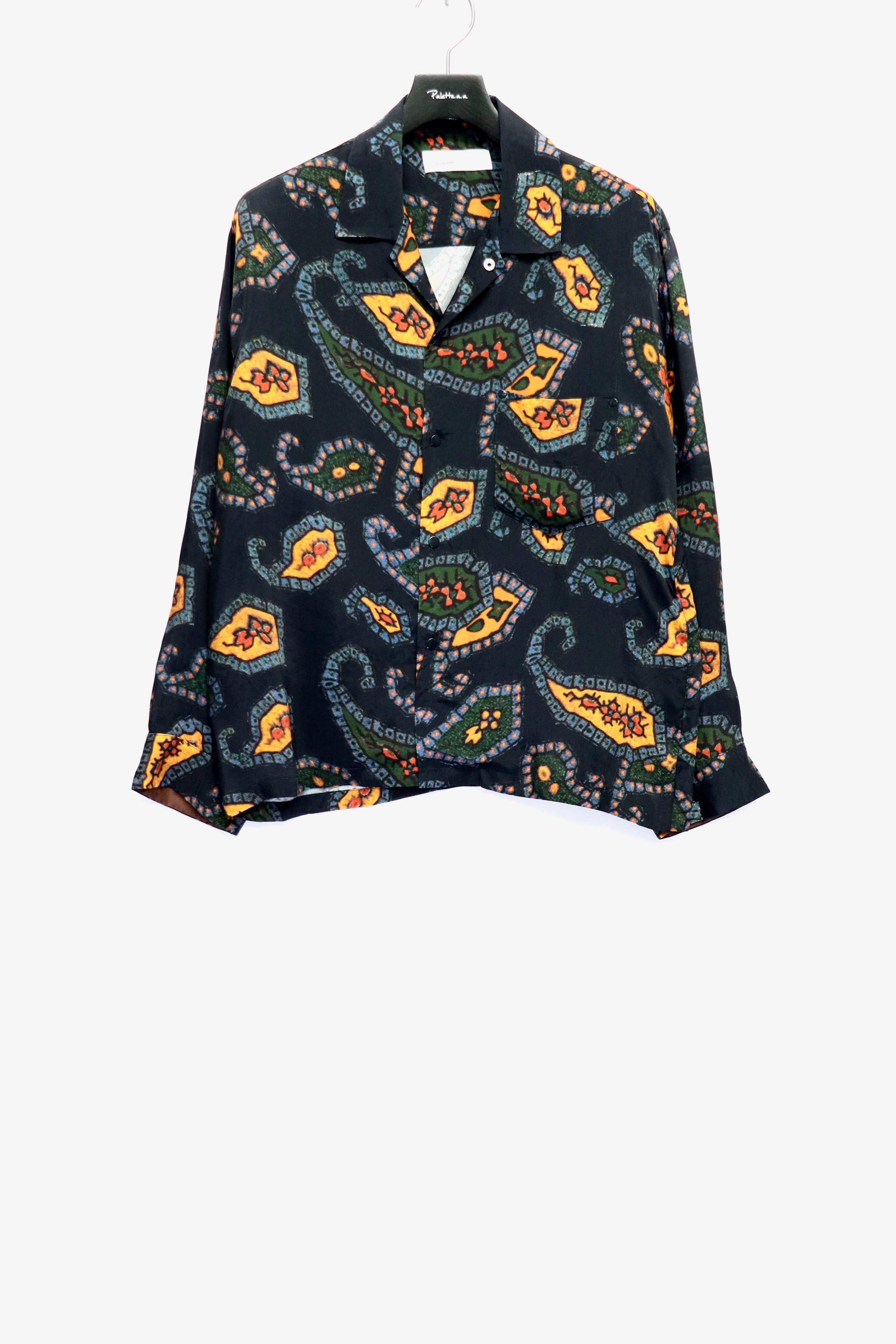 TOGA VIRILIS(トーガ ビリリース)のInner print shirt NAVYの通販