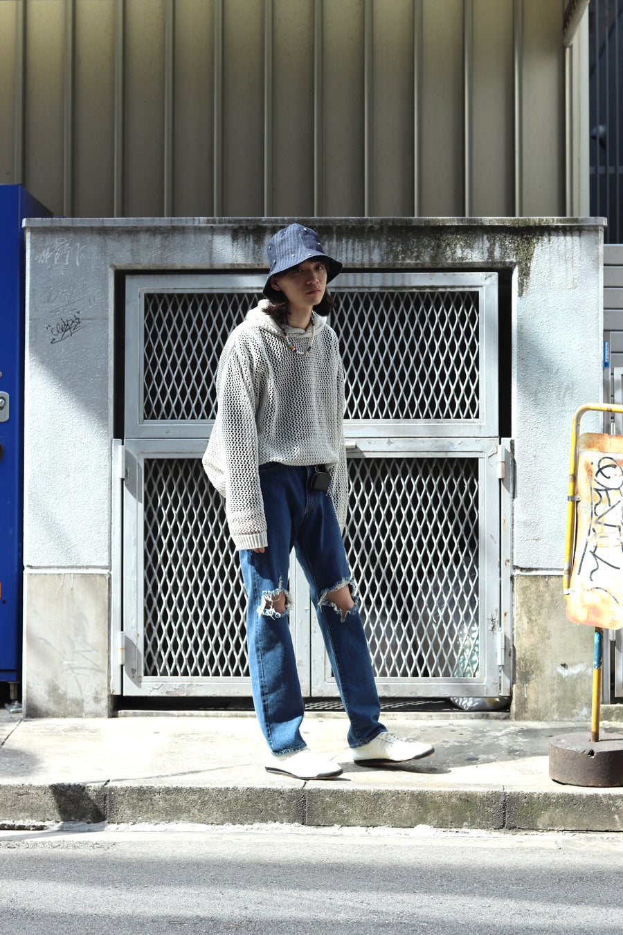 soe  Clashed Selvedge Jeans Directed by Yusuke Yatsuhashi（BLUE）