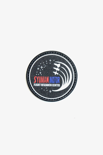 SYUMAN.  Eco leather badge(Space Logo)