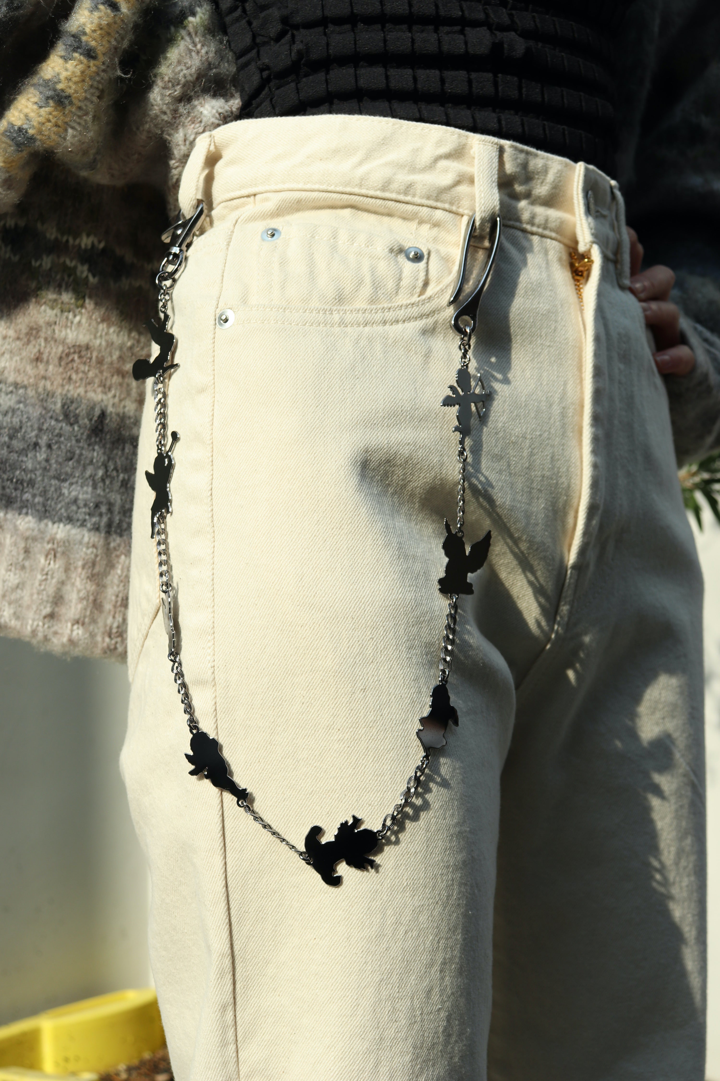 MASU(エムエーエスユー)のANGEL WALLET CHAIN BLACKの通販｜PALETTE