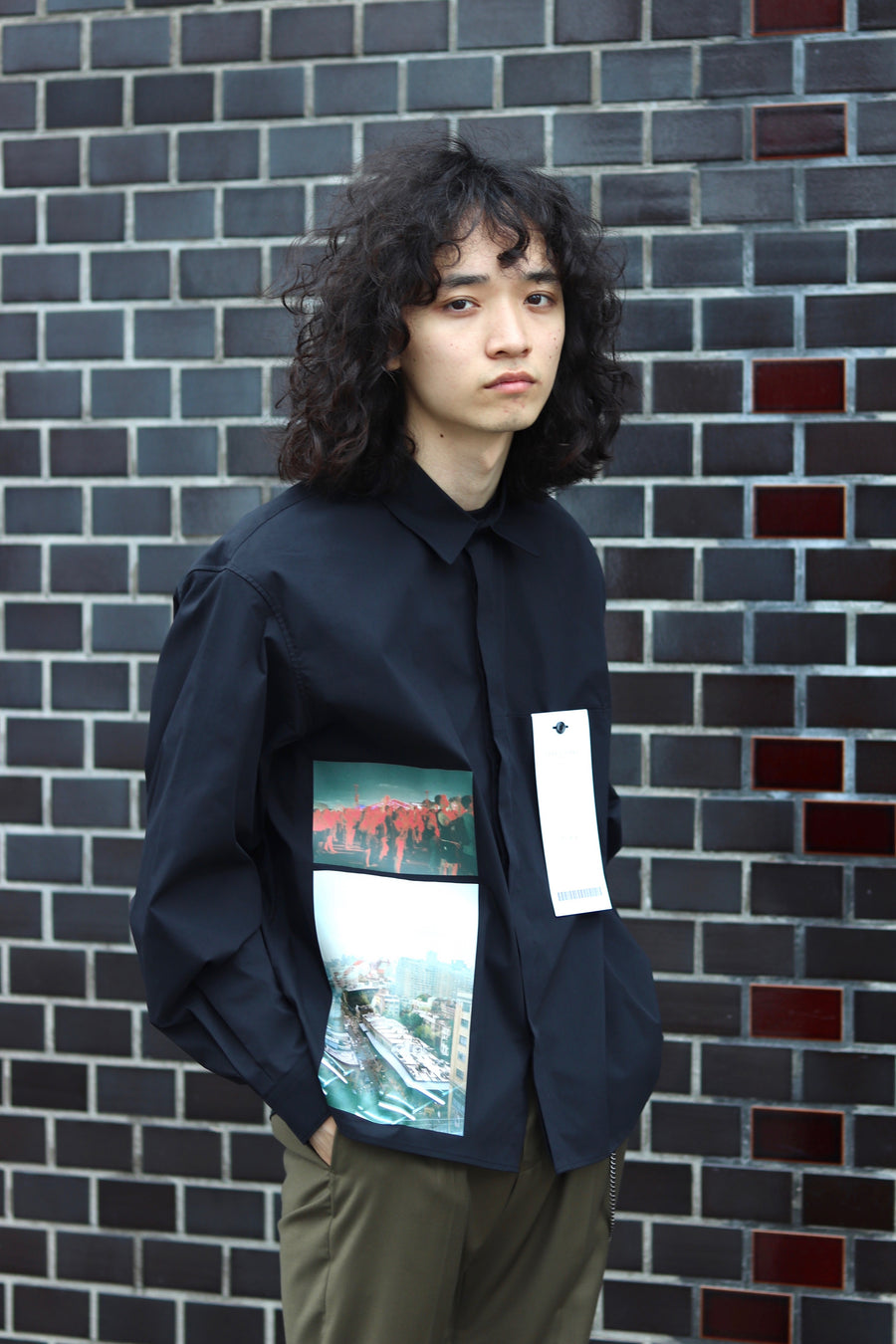 soe × PALETTE art alive Limited Shirts  Photo by Toshio Ohno（BLACK）