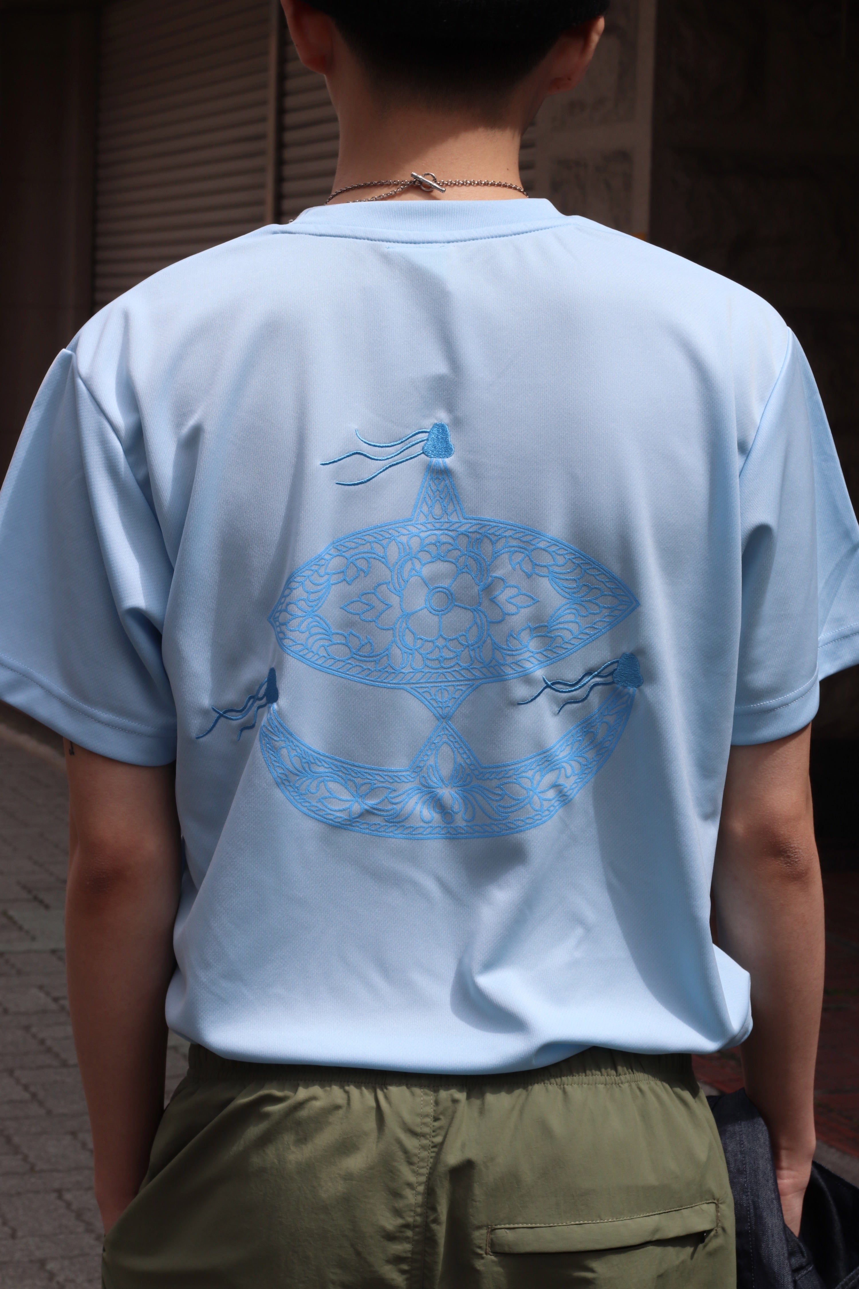 rajabrooke(ラジャブルック)のWAU LOGO DRY TEE LT.BLUEの通販