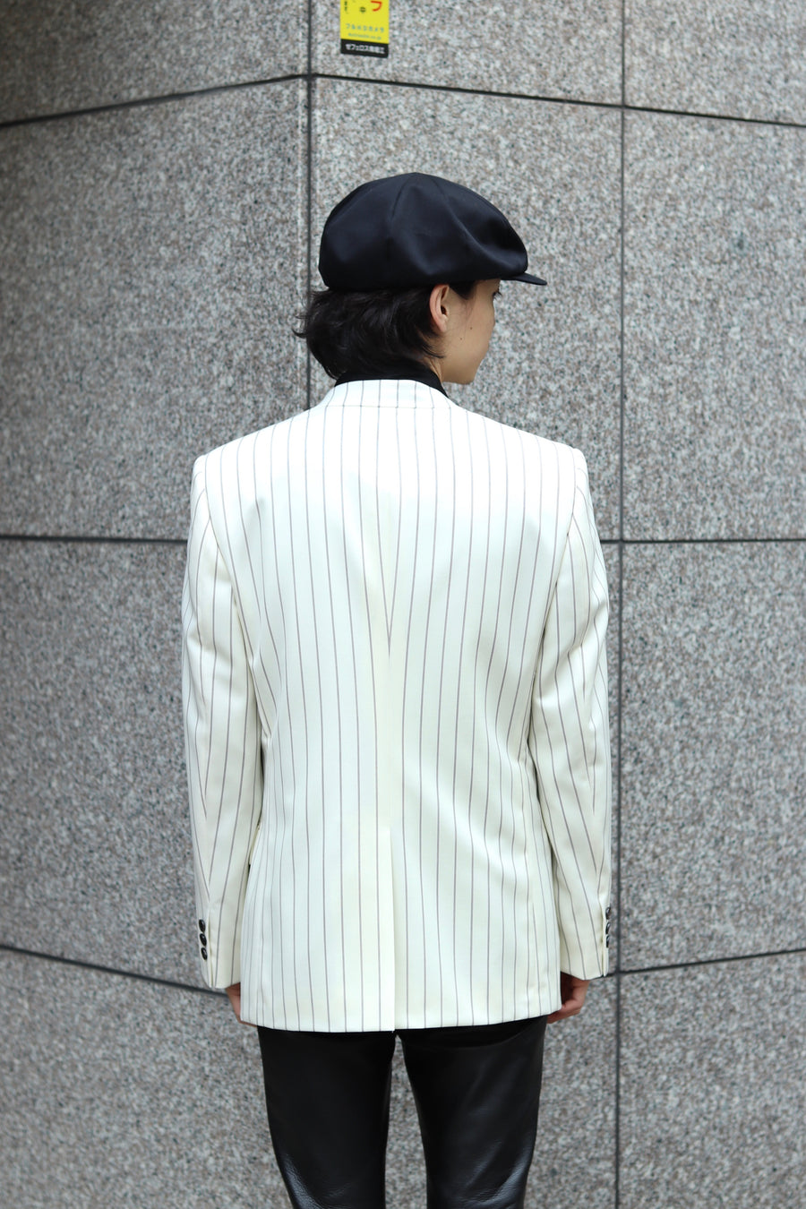 LITTLEBIG  Stripe 2B Single Jacket（WHITE）