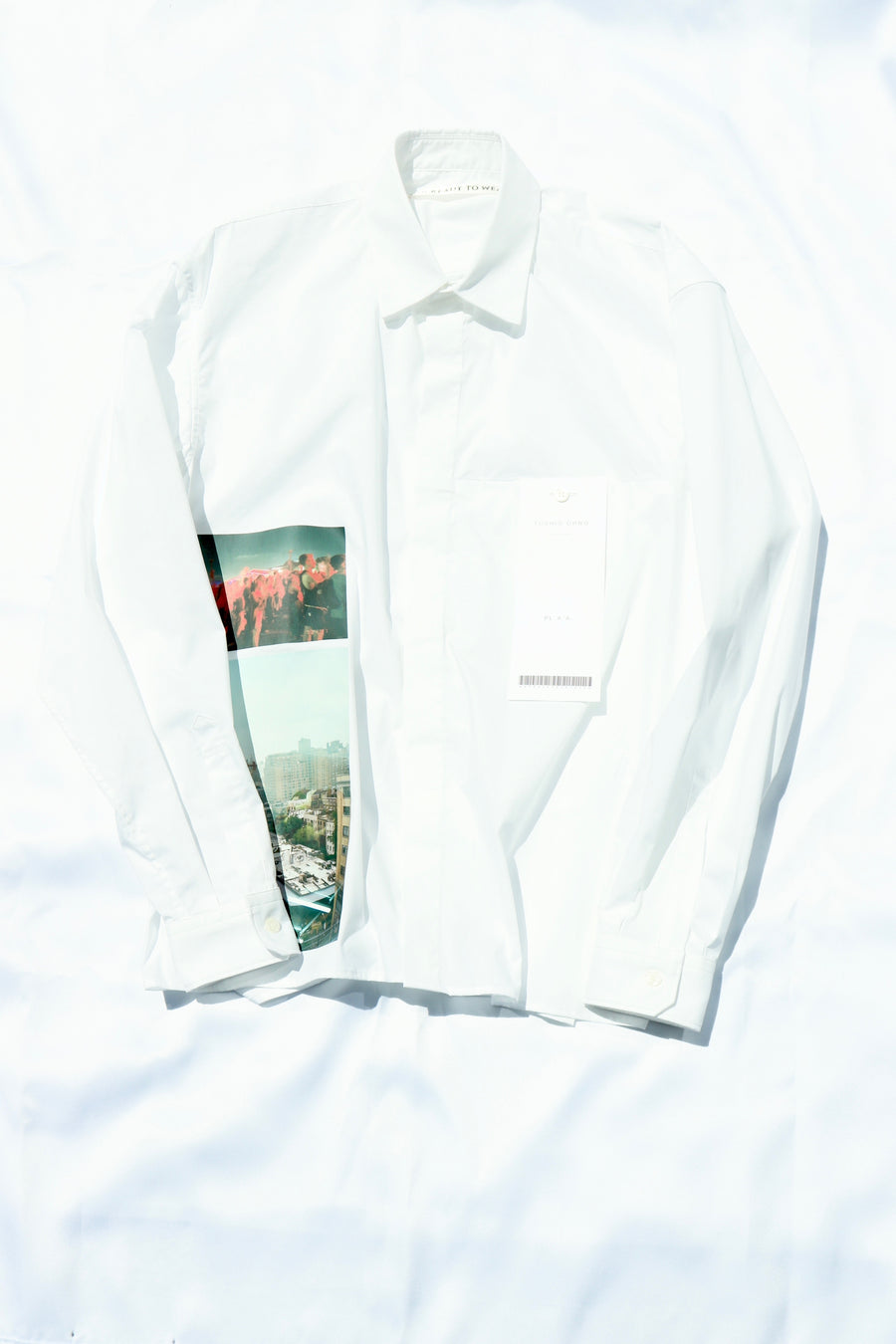 soe × PALETTE art alive Limited Shirts  Photo by Toshio Ohno（WHITE）