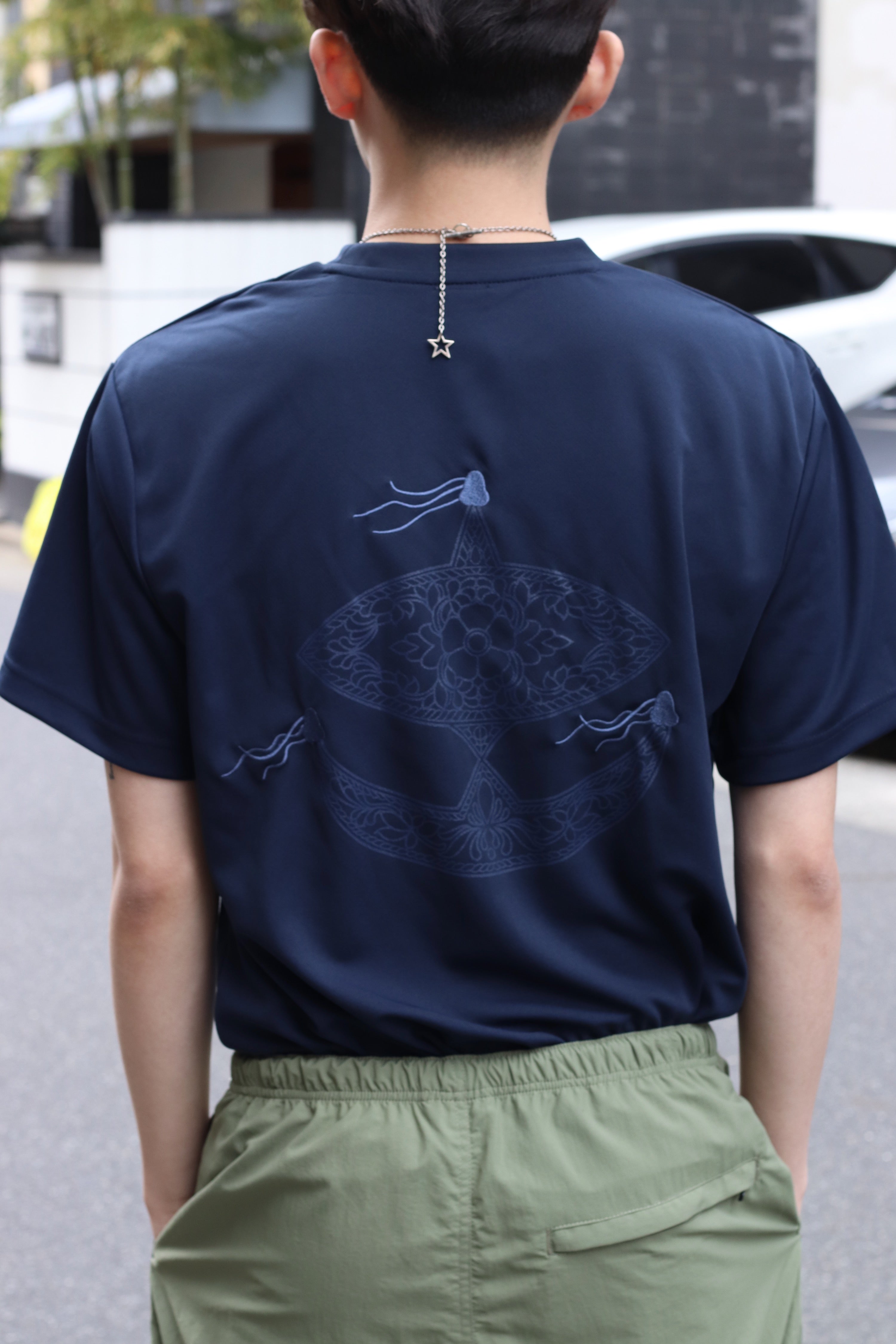 rajabrooke(ラジャブルック)のWAU LOGO DRY TEE LT.BLUEの通販