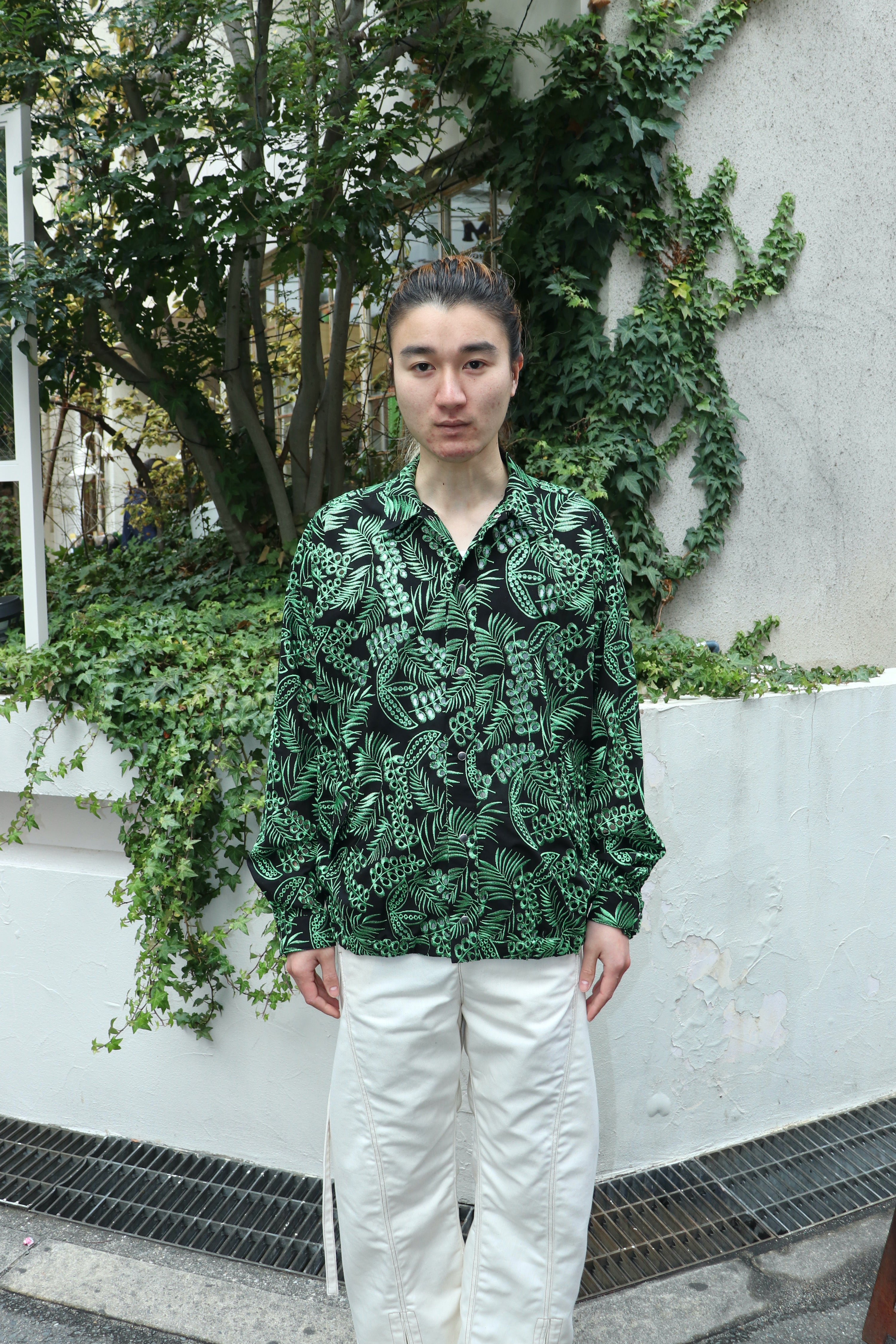 TOGA VIRILIS(トーガ ビリリース)のCotton Embroidery blousonの