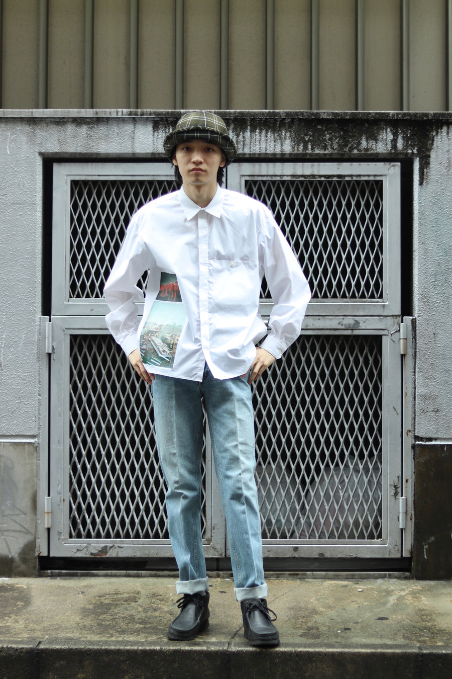 soe × PALETTE art alive Limited Shirts  Photo by Toshio Ohno（WHITE）