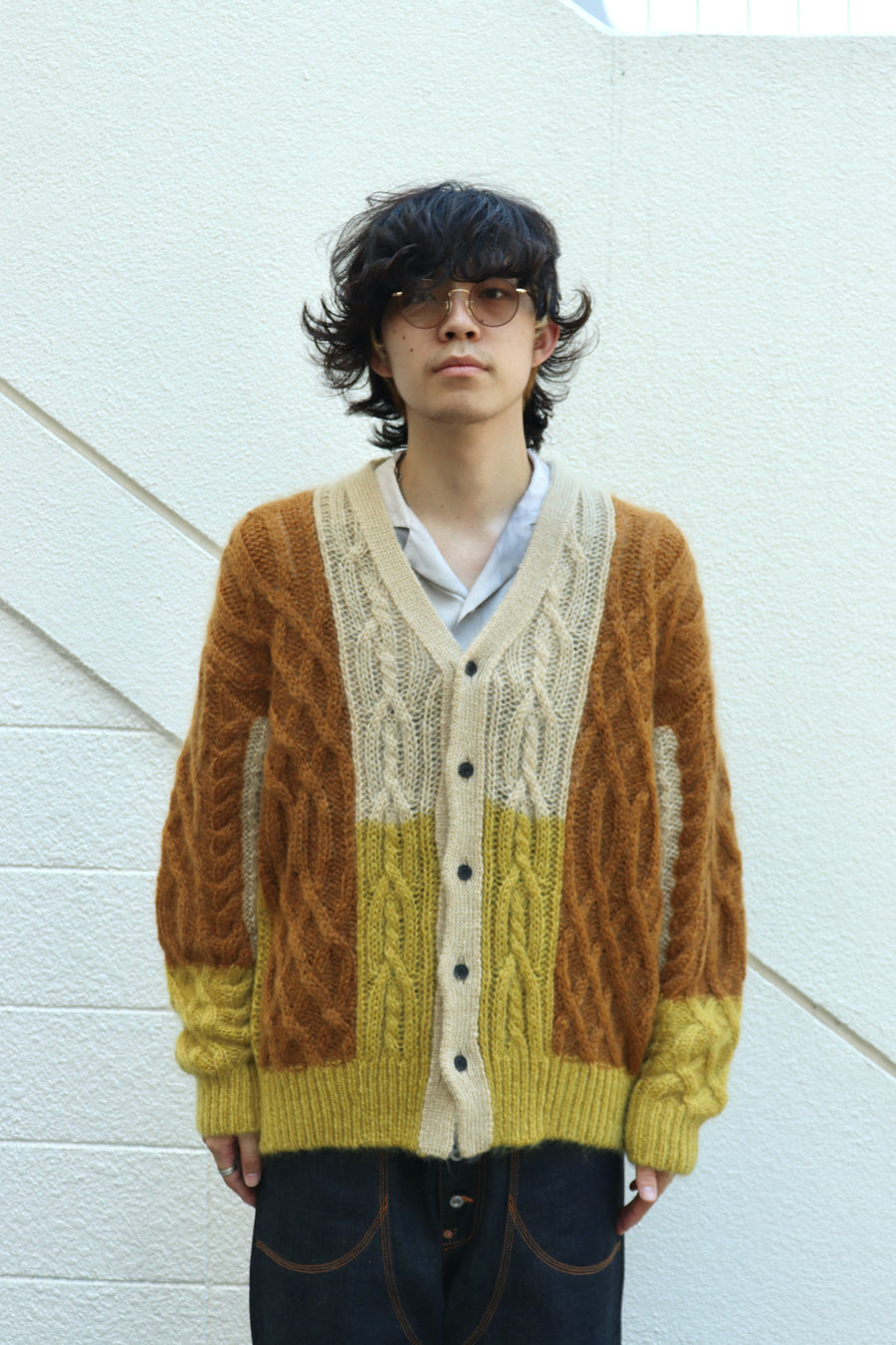TOGA VIRILIS(トーガ ビリリース)22awのCable knit cardigan通販 