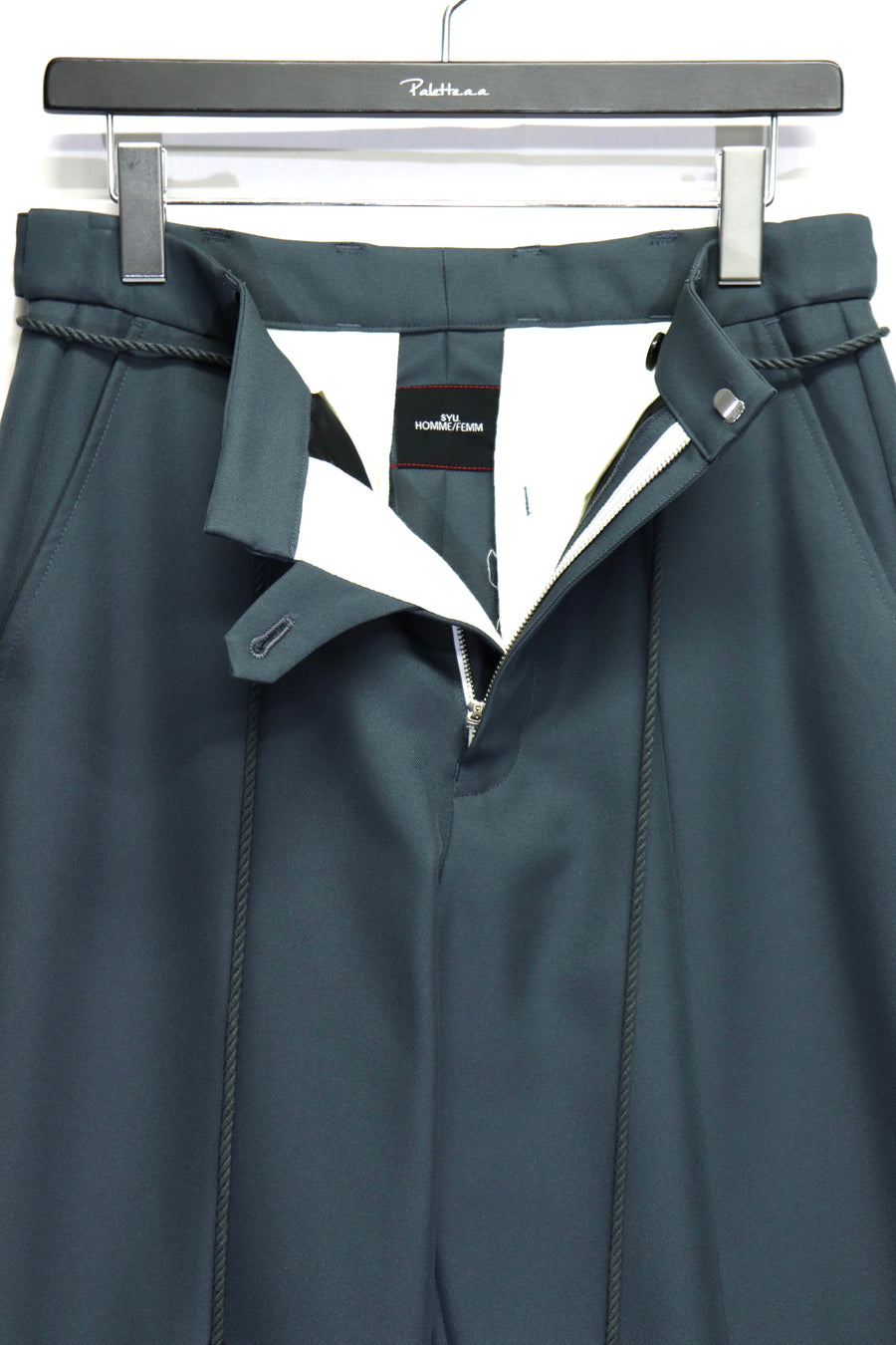 SYU.HOMME/FEMM  Nuskater pants type Po（D.GRAY）