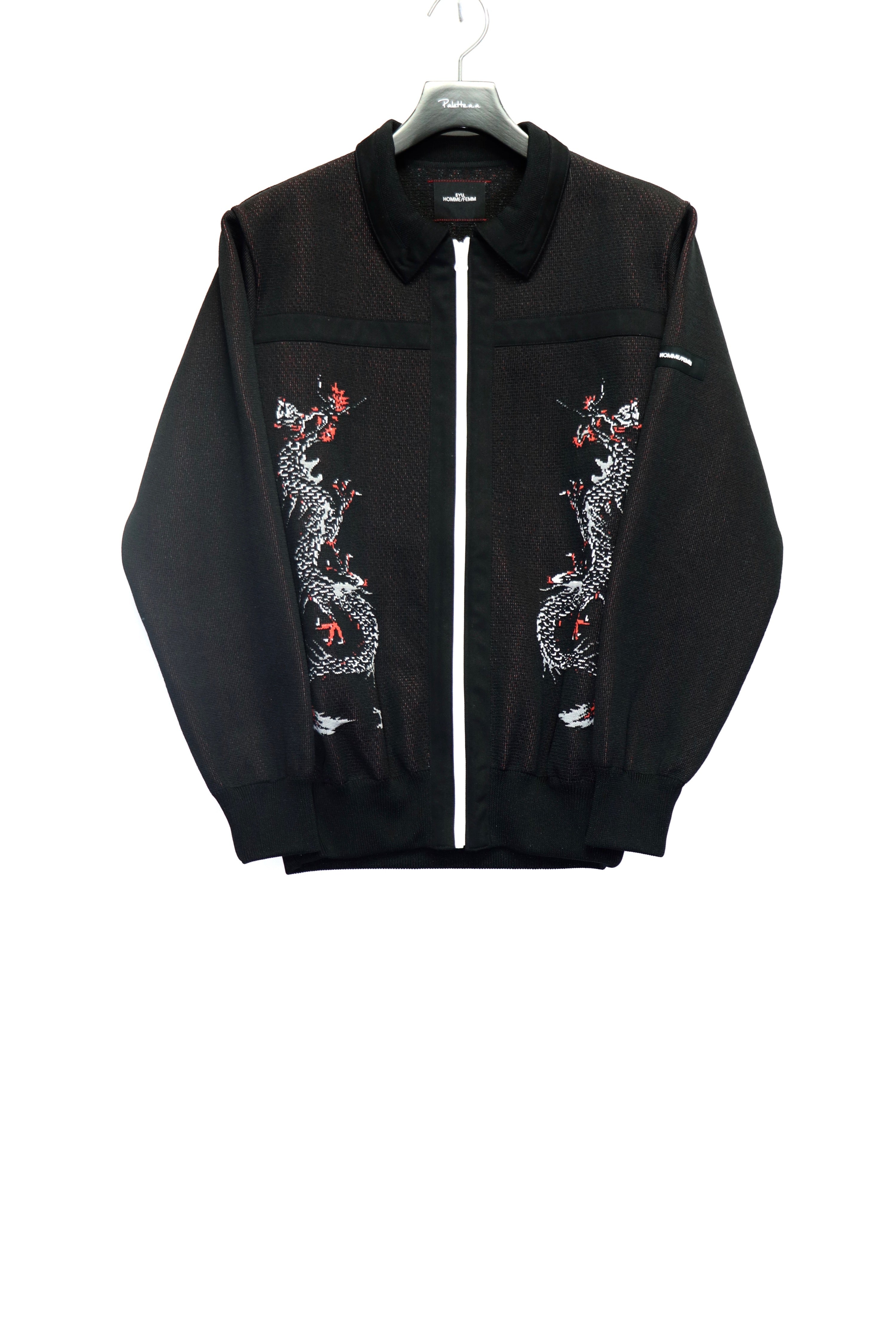 SYU.HOMME/FEMM(シュウオムフェム)のDragon knit shirts(ニット)の通販
