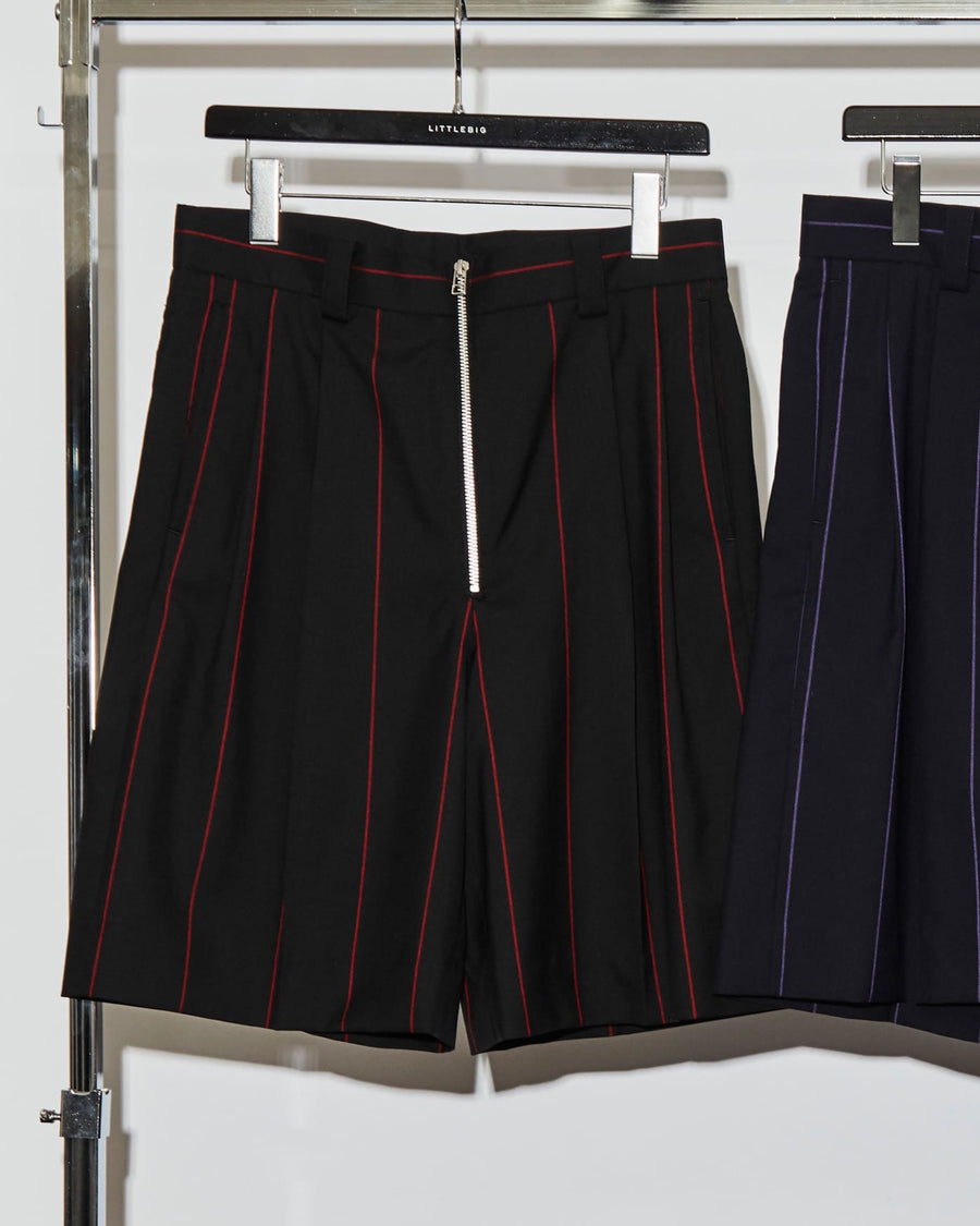 LITTLEBIG  Stripe Short Trousers（Black or Navy）