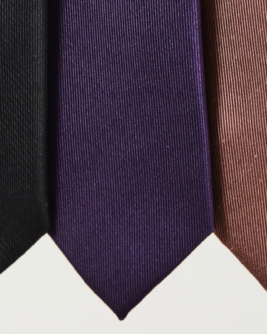 LITTLEBIG  Silk Tie(Black or Purple)