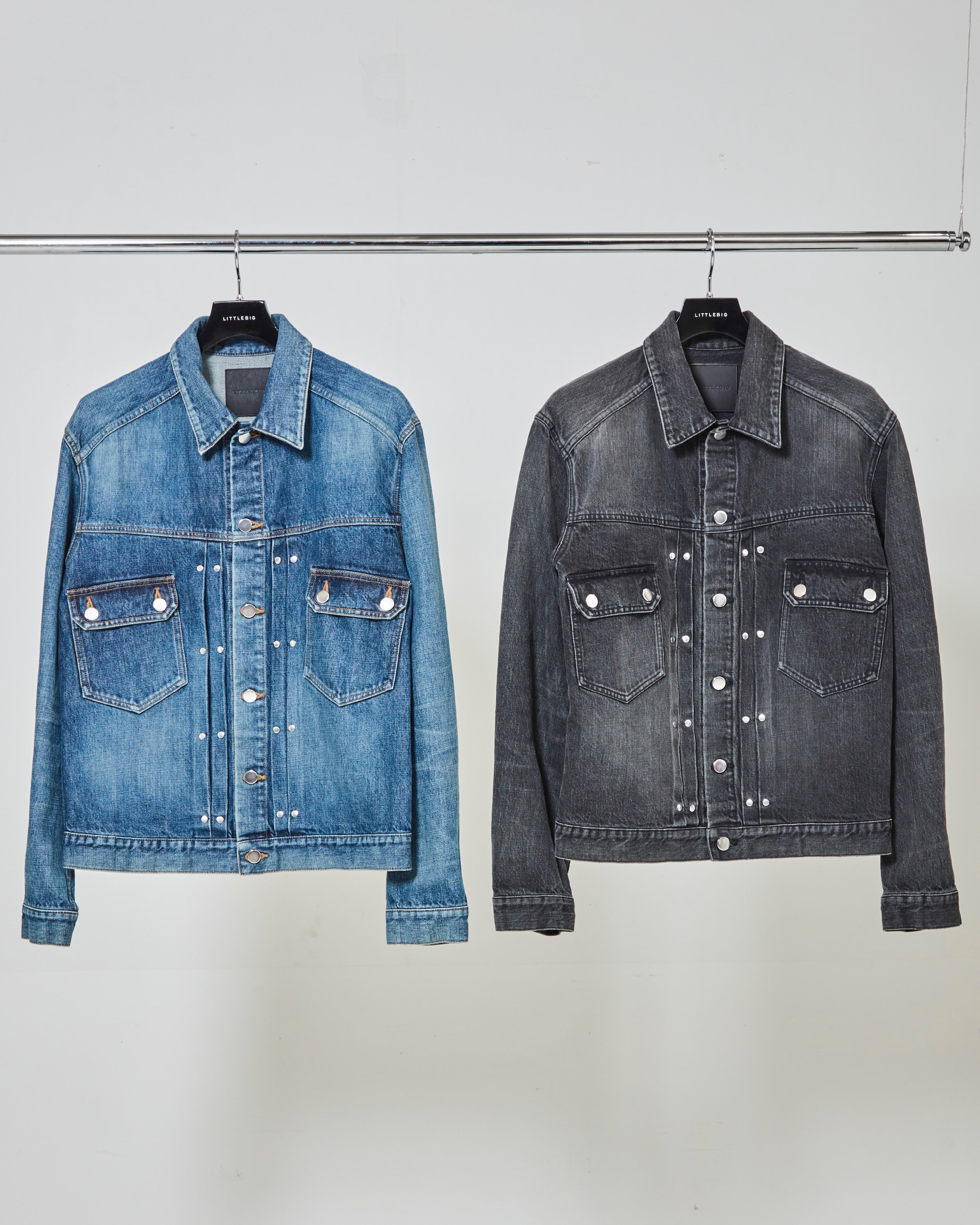 リトルビッグ　littlebig  デニム　ジーンズ 21aw アーカイブ LITTLEBIG(リトルビッグ)の21aw Denim Blousonの通販｜PALETTE art