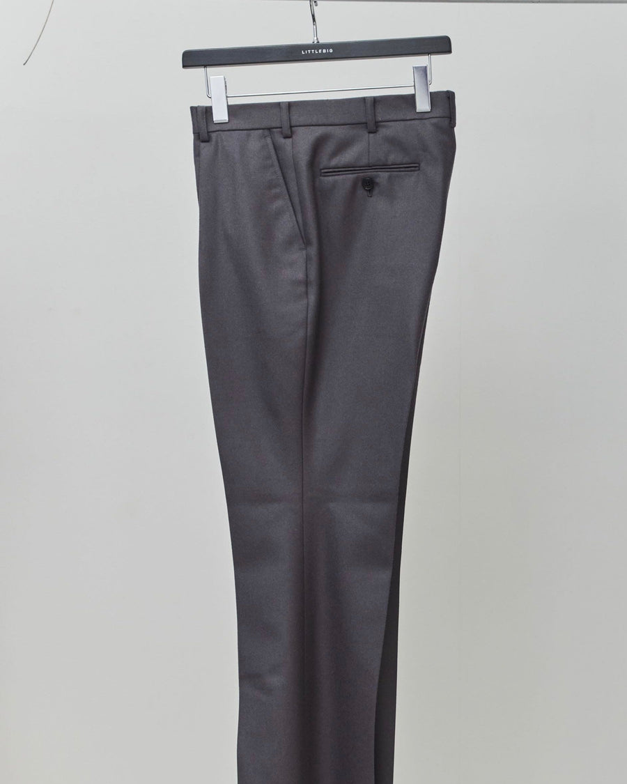 LITTLEBIG  Tucked Flare Trousers(Gray or Purple)