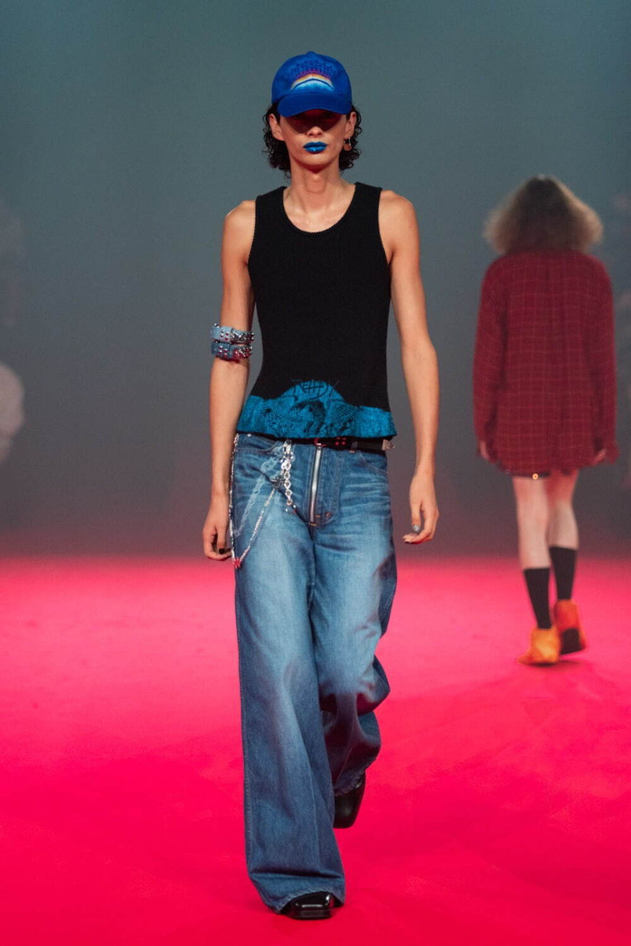 MASU(エムエーエスユー)のFADED BAGGY FIT JEANS INDIGOの通販 MASU(エムエーエスユー)のFADED BAGGY FIT JEANS INDIGOの通販