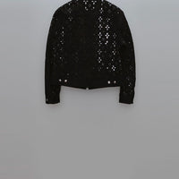 MASU(エムエーエスユー)のDIAMOND-CUT LEATHER JACKET BLACKの通販 ...