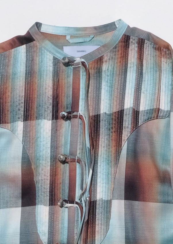 SUGARHILL  Ombre Panama Long Shirt