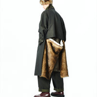 TOGA VIRILIS(トーガ ビリリース)22awのFake fur herringbone coatの 