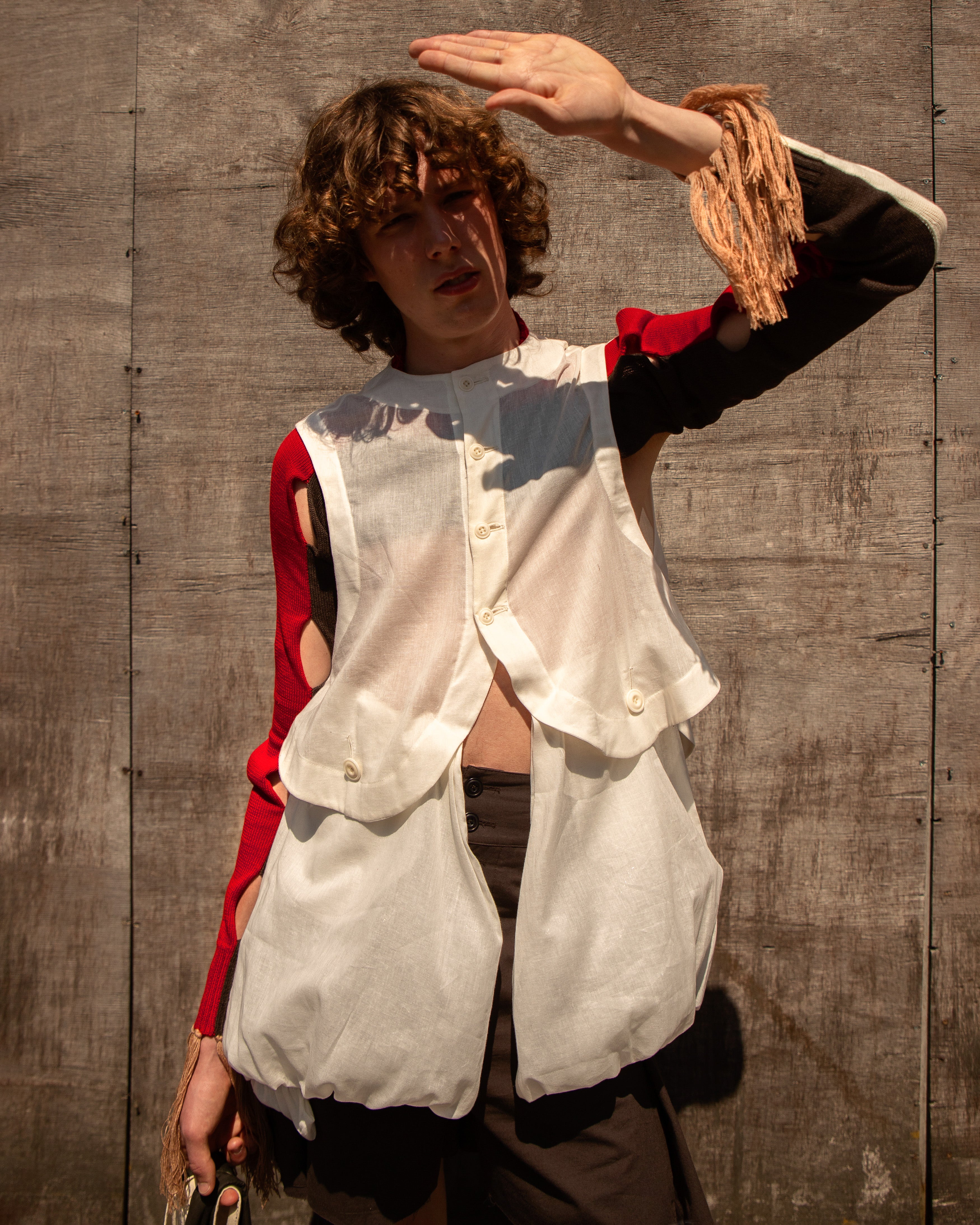 TISCAR ESPADAS (Tiscar Espadas) THE SCARF SLEEVES (Knit) Mail