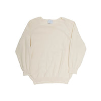 SUGARHILL(シュガーヒル)のCOTTON LONG SLEEVE KNIT WHITEの通販