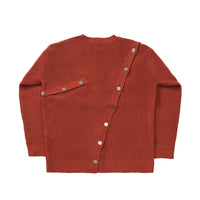 YUKI HASHIMOTO CONSTRUCTOR PATCHED CARDIGAN(ORANGE)