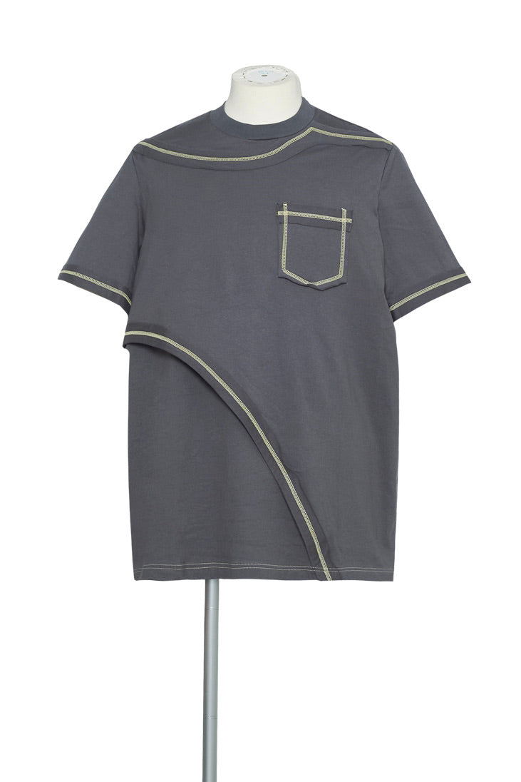 YUKI HASHIMOTO(ユウキハシモト)のCONTRAST LAYERED T-SHIRTSの通販